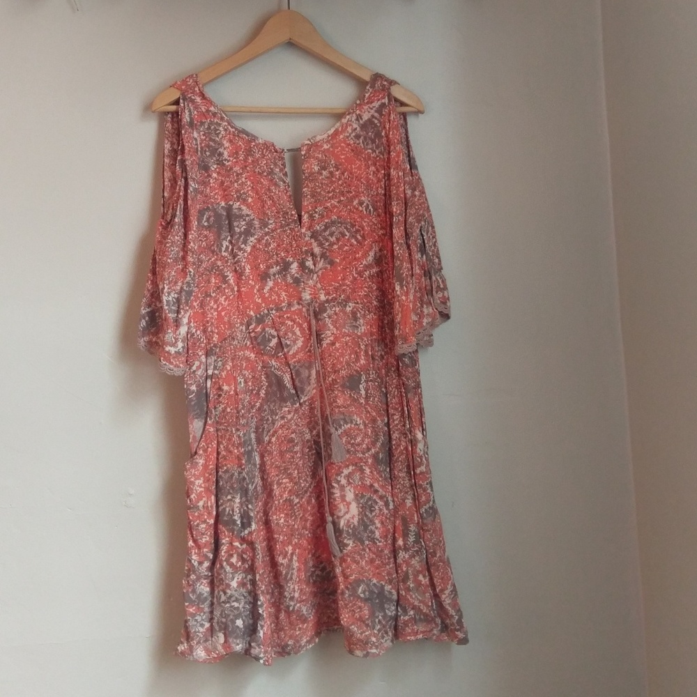 Free People Cold Shoulder Dress Clemetine NWT